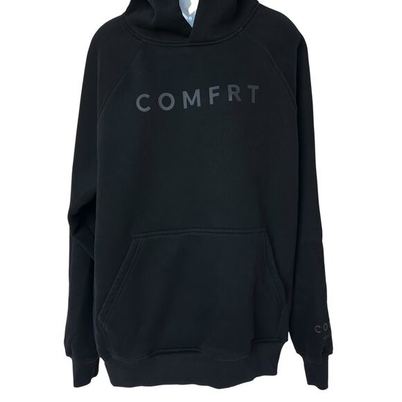 Comfrt Hoodie Black Obsidian Tranquil Collection Sweatshirt Women's Size Large - Picture 3 of 11